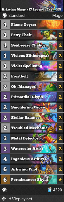Arkwing Mage #17 Legend - Ike__HS