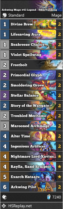 Arkwing Mage #43 Legend - HSmlYanming