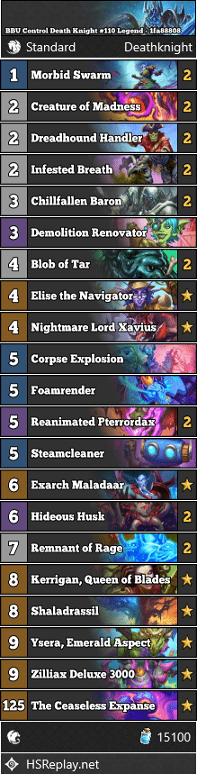 BBU Control Death Knight #110 Legend - 1fa88808
