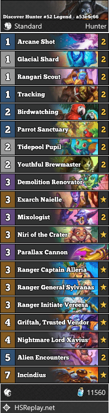 Discover Hunter #52 Legend - a53e4c66