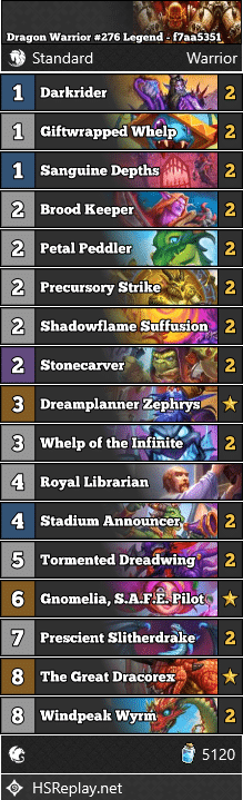 Dragon Warrior #276 Legend - f7aa5351