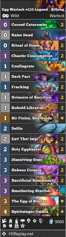 Egg Warlock #125 Legend - Silfeng