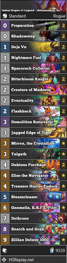 Imbue Rogue #1 Legend - shiinamahiru_hs
