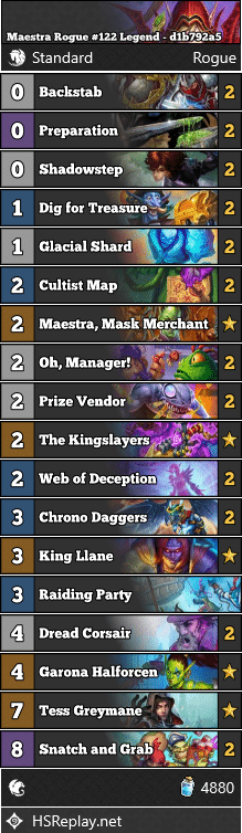 Maestra Rogue #122 Legend - d1b792a5