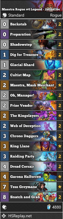 Maestra Rogue #4 Legend - 2d0bd3bc
