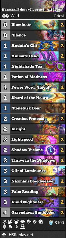 Nazmani Priest #7 Legend - c152ce98