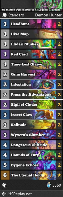 No Minion Demon Hunter #7 Legend - TarzsHs