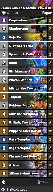 Protoss Rogue #86 Legend - 0a69bcd8