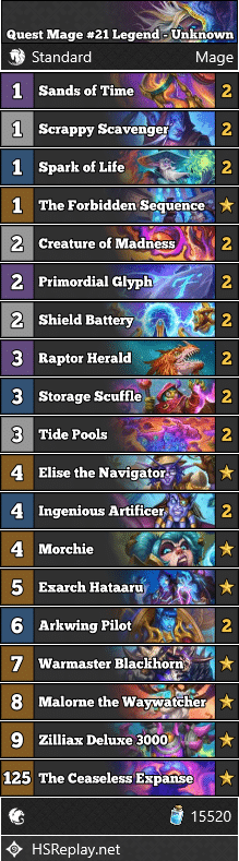 Quest Mage #21 Legend - Unknown