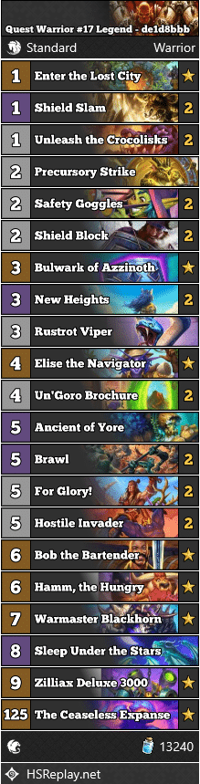 Quest Warrior #17 Legend - de1d8bbb
