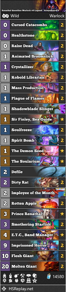 Renathal Questline Warlock #9 Legend - kirayamatoXV