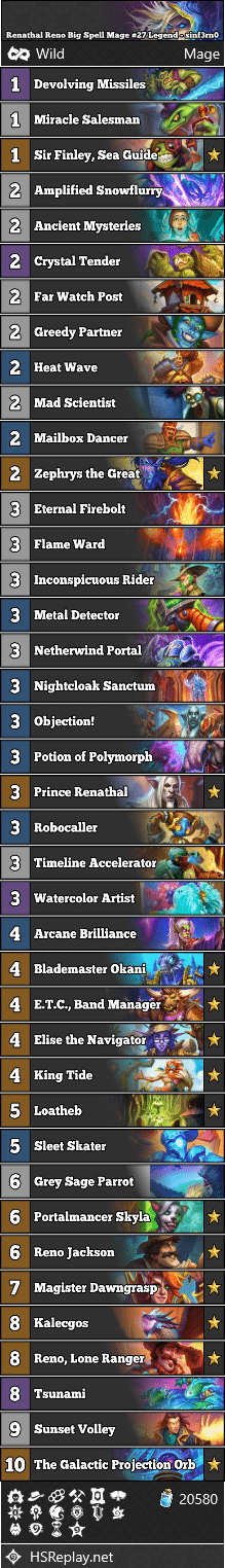Renathal Reno Big Spell Mage #27 Legend - sinf3rn0