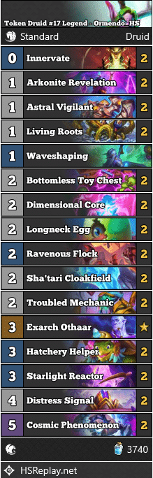 Token Druid #17 Legend - Ormendo_HS