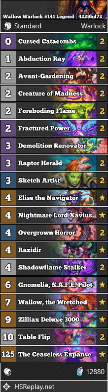Wallow Warlock #141 Legend - 4229bd72