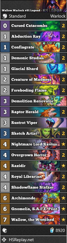 Wallow Warlock #91 Legend - 妮可丨苏雨欣晨