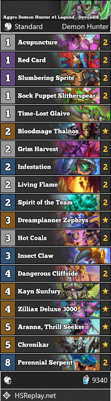 Aggro Demon Hunter #1 Legend - DevouHS