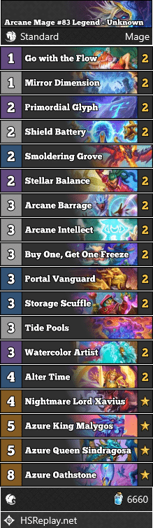 Arcane Mage #83 Legend - Unknown