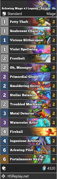 Arkwing Mage #3 Legend - Aklain_Hs