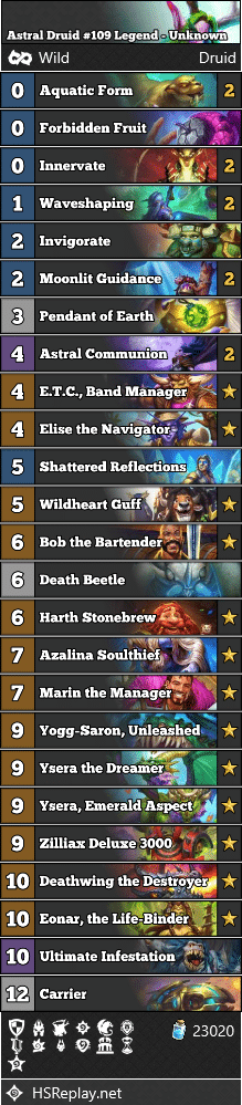 Astral Druid #109 Legend - Unknown