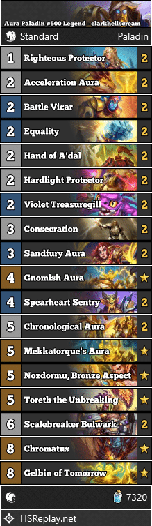 Aura Paladin #500 Legend - clarkhellscream