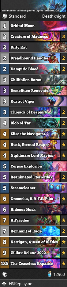 Blood Control Death Knight #23 Legend - Nacham_Lim