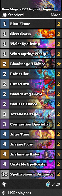 Burn Mage #1327 Legend - lugozzi__