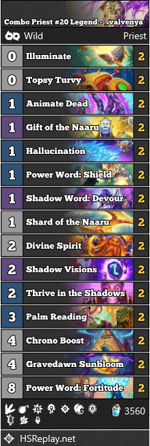 Combo Priest #20 Legend - _valvenya