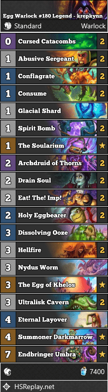 Egg Warlock #180 Legend - krepkynn