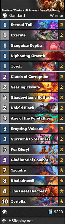 Gladiator Warrior #147 Legend - JamesNeilMeece