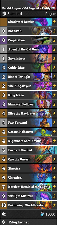 Herald Rogue #334 Legend - ZeddyHS