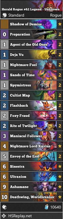 Herald Rogue #62 Legend - Unknown