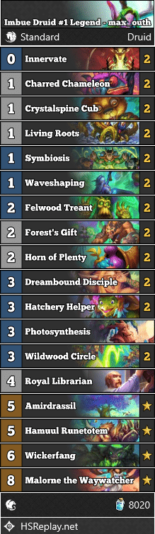 Imbue Druid #1 Legend - max_outh