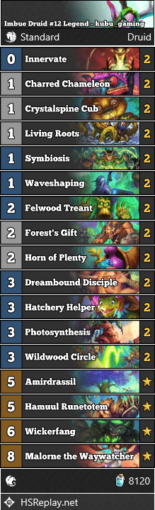 Imbue Druid #12 Legend - kubu_gaming