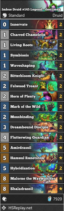 Imbue Druid #145 Legend - theclimek