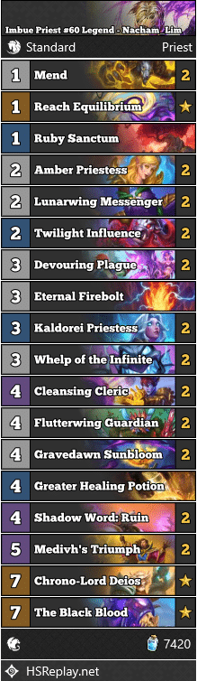 Imbue Priest #60 Legend - Nacham_Lim