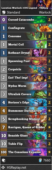 Location Warlock #195 Legend - TGDerp