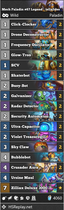 Mech Paladin #67 Legend - tellalldes