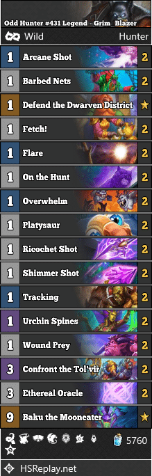 Odd Hunter #431 Legend - Grim_Blazer