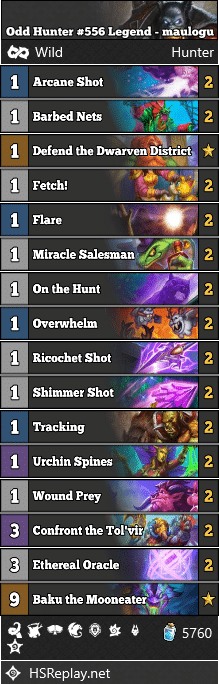 Odd Hunter #556 Legend - maulogu
