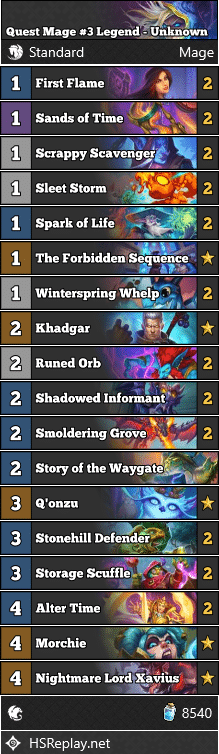 Quest Mage #3 Legend - Unknown
