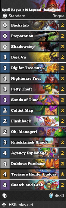 Spell Rogue #10 Legend - balancehs