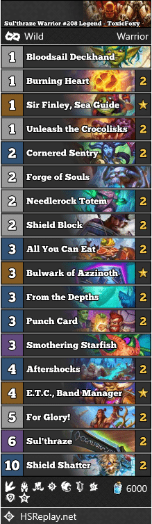 Sul'thraze Warrior #208 Legend - ToxicFoxy