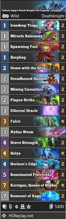 Unholy Aggro Death Knight #15 Legend - sinf3rn0