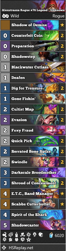 Alexstrasza Rogue #76 Legend - Unknown