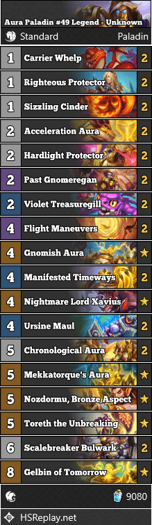 Aura Paladin #49 Legend - Unknown