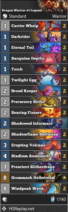 Dragon Warrior #1 Legend - 大神丶十局浅