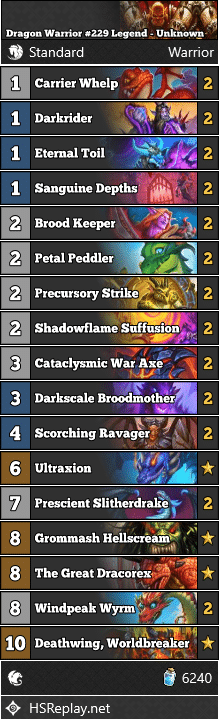 Dragon Warrior #229 Legend - Unknown