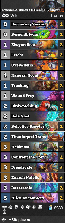 Elwynn Boar Hunter #413 Legend - Unknown