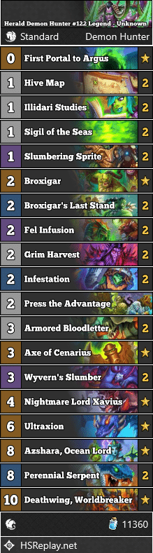 Herald Demon Hunter #122 Legend - Unknown