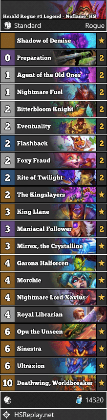 Herald Rogue #1 Legend - Noflame_HS